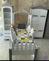سرویس خواب کودک و نوجوان مدل کلبه 1