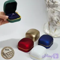 جعبه مخملی حلقه ازدواج ال ای دی دار
