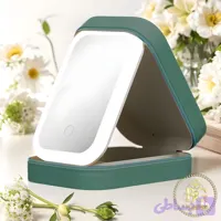 کیف لوازم آرایشی مسافرتی heymkgo با چراغ led دار