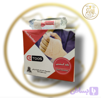 باند کشی التیام توس (Elastic Bandage) در عرض‌های ۷.۵، ۱۰، ۱۵ و ۲۰ سانتی‌متر