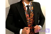 شال گردن سلطنتی ابریشمی چهارفصل