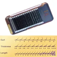 پالت مژه اکستنشن دی بی DB کد 0.15D-MIX