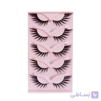 مژه روباهی یا چشم گربه‌ ای مدل M01 بسته 5 جفتی