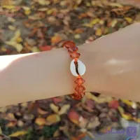 دستبند زنانه مدل صدف