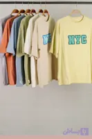 تیشرت لانگ nyc کد۴۲۶۳