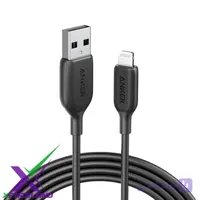 کابل شارژ USB به لایتنینگ Anker مدل A8813 طول 1.8 متر