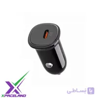 شارژر فندکی الدینیو 30 وات به همراه کابل تایپ سی مدل C106