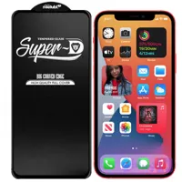 گلس آنتی استاتیک 9 لایه شفاف مخصوص آیفون iphone 15 برند سوپر دی