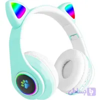 هدفون گربه ای بی سیم CXT-B39M - نورپردازی LED، صدای استریو و طراحی فانتزی