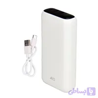 پاوربانک آکو مدل AP-21 ظرفیت ۲۰۰۰۰ میلی آمپر ساعت با شارژ سریع ۲۲.۵ وات