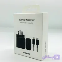 شارژر اورجینال سامسونگ 45 وات مدل EP-T4511 – فست شارژ فوق قدرتمند PD با کابل Type-C