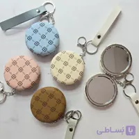 آینه جیبی دوطرفه گرد آویز دار (نزدیک بین)