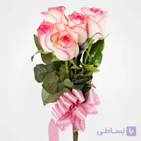 دسته گل رز هلندی مدل کنفی
