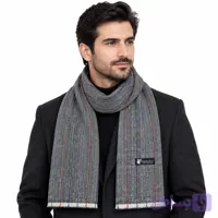 شال مردانه پشمی طرح‌دار برند کوآلا