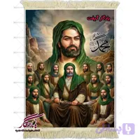 تابلو فرش تمثال حضرت علی (ع) و یارانش کد MZ18