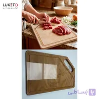 تخته گوشت مورب چوبی