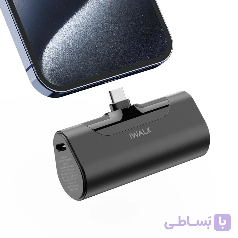 پاور بانک مینی با شارژ سریع ۲۰ وات برند Iwalk سری linkpod4 - bambigadget