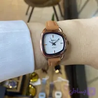 ⏱️ ساعت مچی دفرمه بند عسلی صفحه سفید FENCCI⏱️