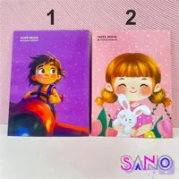 دفتر دیکته حاشیه‌دار فانتزی