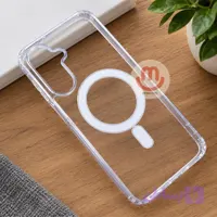 قاب شفاف ضد ضربه مگ سیف Samsung Galaxy A07 مدل Clear Case Magnetic