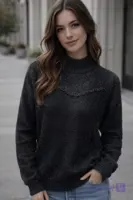 بلوز گپ زنانه مرواریدی خزدار