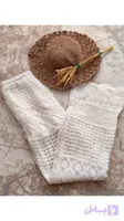 شلوار قلاب بافی وارداتی زنانه_ سبک بوهو