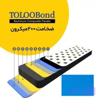 طلوع باند ضخامت 200 میکرون رنگ آبی روشن