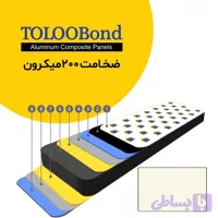 طلوع باند ضخامت 200 میکرون رنگ سفید شیری