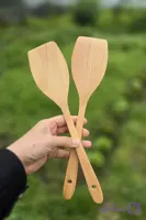 کاردک چوبی دسته بلند