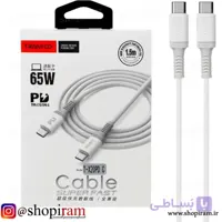 کابل شارژ ترانیو 65 وات دوسر تایپ سی مدل X20PD C