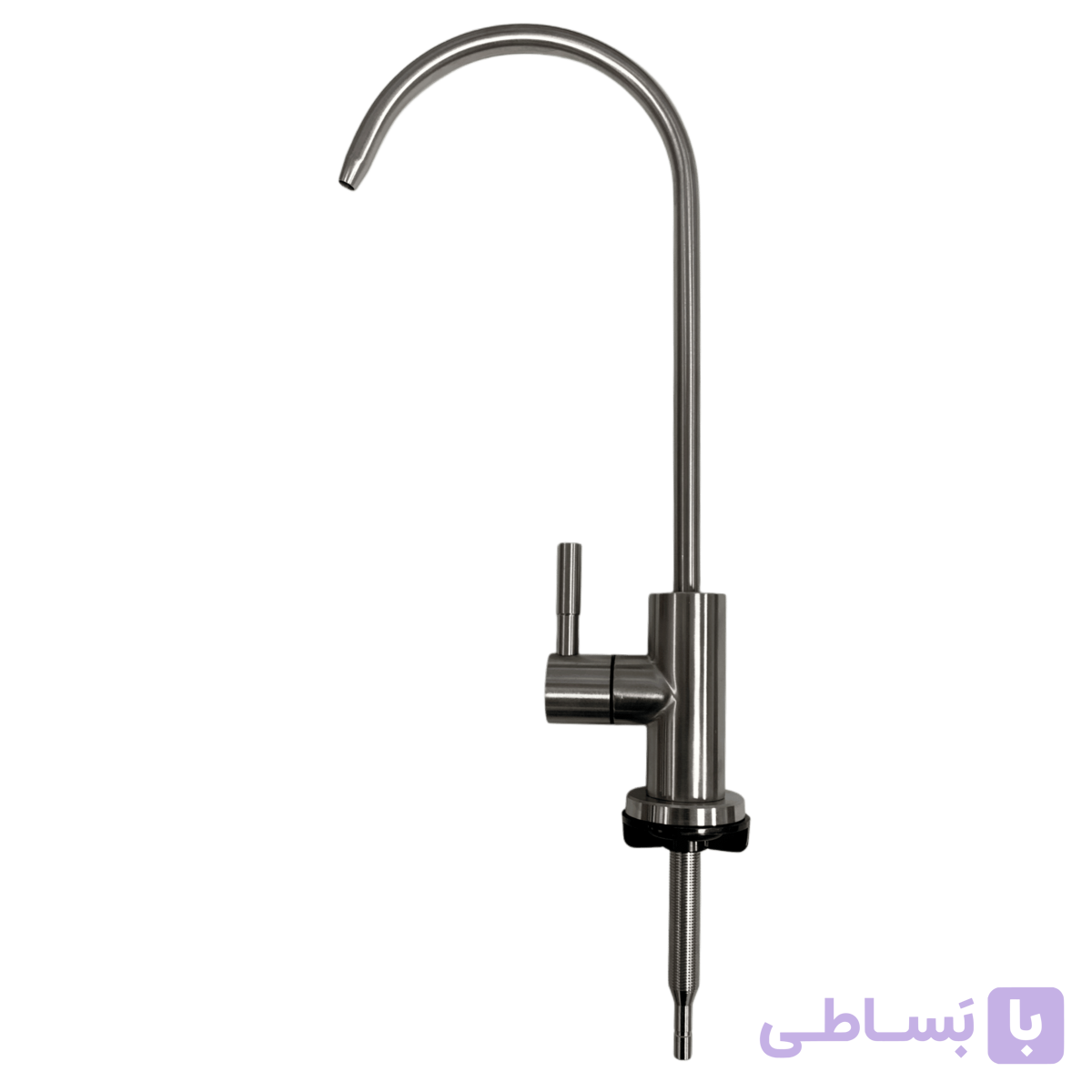 شیر برداشت آب تصفیه اهرمی کروم مات استیل