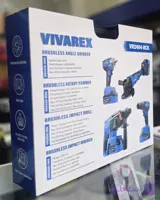 ست شارژی براشلس 4 عددی ویوارکس vr2404_BCK