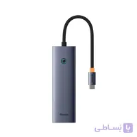 هاب تایپ سی 6 پورت بیسوس Baseus BS-OH111 Hub 6-Port C