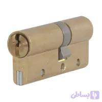 مغزی قفل درب چوبی 🔑(سیلندر) مدل گلابی پله ای ۷ سانت منیر