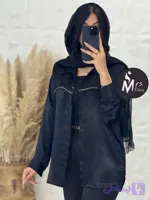 شومیز ترمه،جنس شیمرواکسی،مدل زنانه