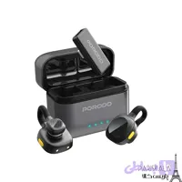 میکروفون یقه ای پرودو مدل دو کاربره PORODO Movo Lavalier Microphone PDLAMPHF76BK Type-C
