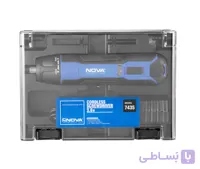 کیت پیچ گوشتی شارژی قلمی 33 پارچه 3/6 ولت برند نوا مدل 7435