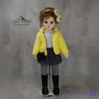 زلدا(دختر جسور و جنگجو)،عروسک دستساز پارچه ای سه بعدی