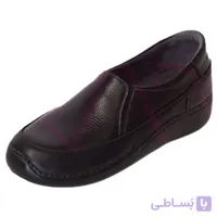 کفش چرم زنانه طبی دکتر لوتان مدل ۴۰۰مخصوص خار پاشنه