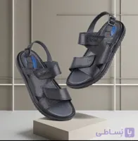 صندل طبی چرم طبیعی مردانه دنج مخصوص خار پاشنه