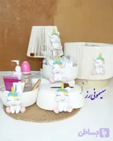 نظم دهنده سیسمونی و اتاق کودک طرح تک شاخ نمدی