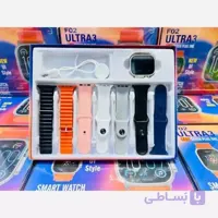ساعت هوشمند با هفت بند فول امکانات بلوتوثی FO2 ULTRA 3