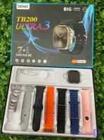 ساعت هوشمند با هفت بند فول امکانات بلوتوثی TB200 teket ULTRA 3 BIG