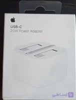آداپتور سر شارژر 20W وات شارژر اپل مدل A2344 USB-C سه پین