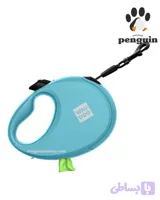 لیش قلاده جمع شونده ووداگ دارای محفظه کیسه زباله سایز لارج WauDog RATRACTABLE LEASH طول 5 متر
