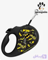 لیش قلاده جمع شونده ووداگ طرح بتمن WauDog RATRACTABLE LEASH طول 5 متر