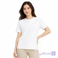 تی‌شرت آستین کوتاه زنانه مدل بیسیک