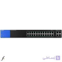سوئیچ شبکه 24 پورت +PoE لینکسیس مدل LGS326P