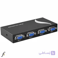 ویدئو سوییچ 1 به 4 پورت VGA کلید دار