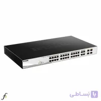 سوئیچ شبکه دی لینک مدل DGS-1210-28P با 24 پورت POE